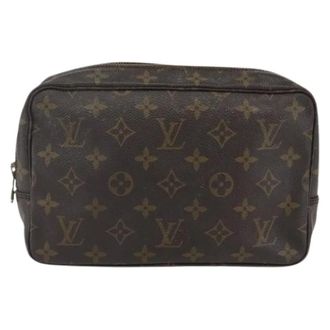 Louis Vuitton Pre-owned Canvas Clutch - unisex - Louis Vuitton Vintage - Vintage Clutches - Brown - ONE SIZE - Pre-owned