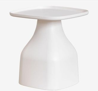 Sklum Sklum - Mesa Auxiliar Para Jard&iacute;n Cuadrada 50x50 Cm En Polipropileno Jubarri