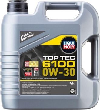 OEM Aceite Liqui Moly 0w30 4l Top Tec 6100 C2 / Ll-12 Fe / Bmw 83 21 2 365 935