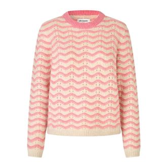 Lollys Laundry LanoLL Jumper Knit - female - Lollys Laundry - Round-neck Knitwear - Multicolor - 2XL - Knitwear
