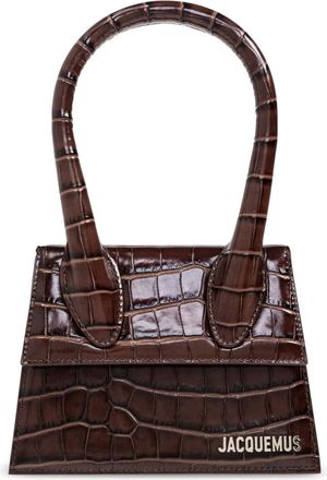Jacquemus Borsa tote Chiquito media - Marrone