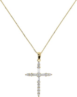 Autentica Cross Pendant With Chain