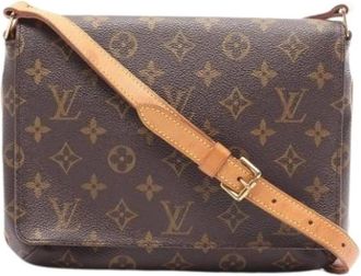 Louis Vuitton Borsa a tracolla in tela monogramma Pre-owned - - Pre-owned - Donna - Marrone - ONE SIZE