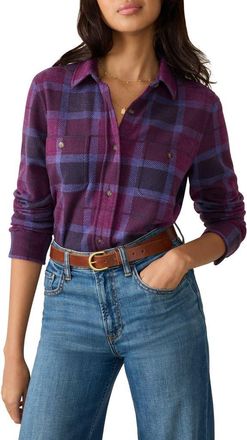 Faherty Legend Plaid Shirt in Snowberry Plaid at Nordstrom Rack, Size X-Small