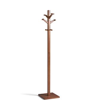 HERDASA Herdasa - Perchero Mod. 407 Acabado Lacado Mogano, 170 Cm(alto)35 Cm(ancho)35 Cm(largo)