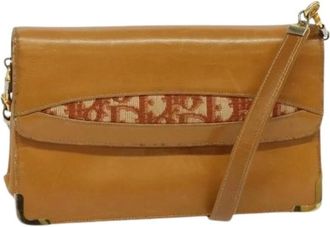 Dior Pre-owned Clutches, female, Beige, Size: ONE SIZE Pre-owned Shoulder Bag