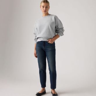 Levi's 501 Crop Jeans - Womens - 23X26 - Dark Wash / Time Take