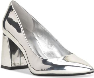 Inc International Concepts Inc International Concepts Ubika Pumps Womens Silver Block Heel ZPO3888