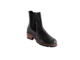 David Tate Santorini Womens Boots Black : 8.5 B - Medium, Rubber