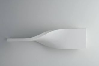Netlighting Piroette Flush Paintable Plaster Wall Light White R7S