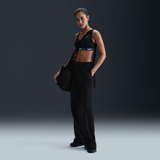 Nike Womens Bliss Dri-FIT Trousers in Black | FQ2166-010