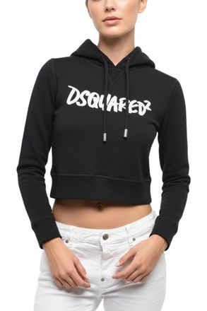 Dsquared2 Black Logo Hood Sweatshirt
