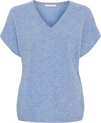 BTF-CPH Camiseta de Cachemira - Knitwear - Mujer - Azul - M