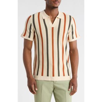 T.R. Premium Slim Fit Polo Sweater in Beige at Nordstrom Rack, Size Xxx-Large