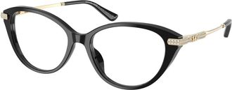 Michael Kors Kiawah Optische Bril - Dames - Brillen - Zwart - 53 MM - Accessoires