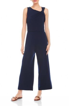 Fifteen Twenty Becca Travel Jersey Jumpsuit in Navy at Nordstrom, Size X-Small
