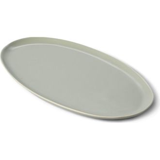 Fable Home Oval Serving Platter in Beachgrass Green at Nordstrom, Size Large
