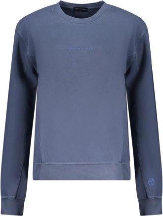 North Sails Crew Neck Sweatshirt - Dames - Sweatshirts - Blauw - XS - Katoen - Hoodies & sweatvesten