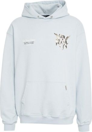 Represent Buttoned Hooded Hoodie With Cherub Prints