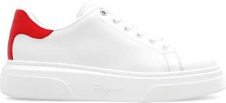 Ferragamo Cassina Mini Vara Ornament Sneaker, Size 7.5