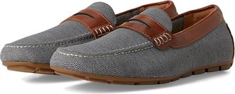 Florsheim Motor Knit Moc Toe Penny Driver Mens Shoes Gray : 10.5 W (3E), Leather