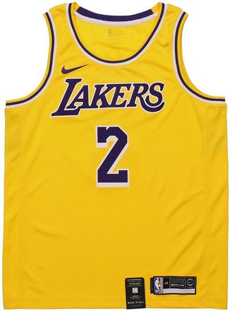 Nike NBA Jersey Basketball Jersey/Vest SW Fan Edition Lonzo Ball Lakers 2 Team limited Yellow AA7099-728