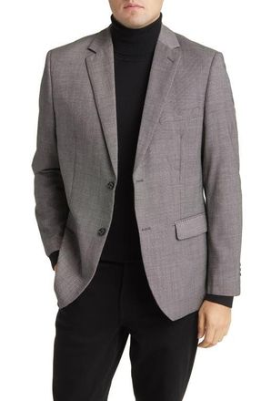 Daniel Hechter Textured Wool Blazer in Grey at Nordstrom, Size 44R