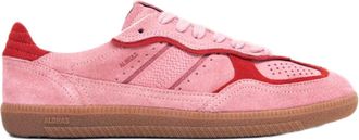 Alohas Low-Top Sneakers In Pink Suede With Contrasting Details