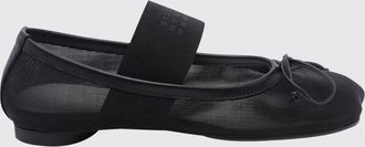 Maison Margiela Ballerine Mary Jane in nylon con punta asimmetrica