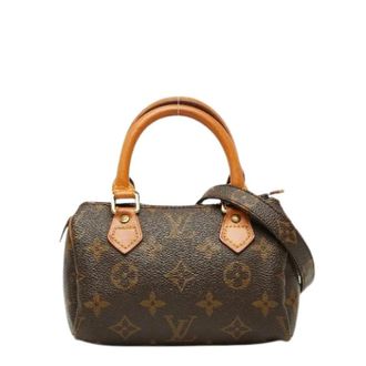 Louis Vuitton Pre-owned Mini Bags, female, Brown, Size: ONE SIZE Pre-owned Monogram 2way Bag