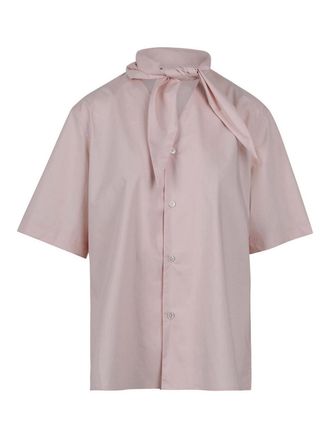 Plan C Knotted Blouse