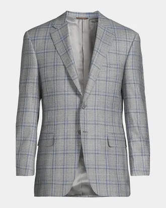 Canali Plaid Wool Sportcoat
