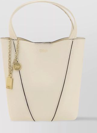 Chloé garnet leather shoulder bag