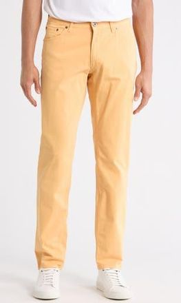 Brax Chuck Hi Flex Modern Fit Five-Pocket Pants in Mango at Nordstrom Rack, Size 33 X 34