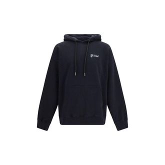 Off-white Black Cotton Mens Sweatshirt