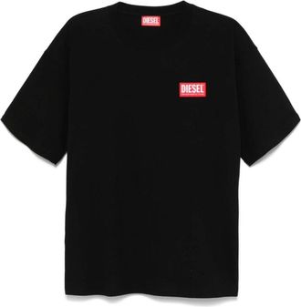 Diesel T-Boxt Lab T-shirt - Heren - T-shirts - Zwart - L - Katoen - Tops