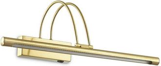 Ideal Lux Applique Contemporanea Bow Metallo Ottone Led 4,5W Luce Calda