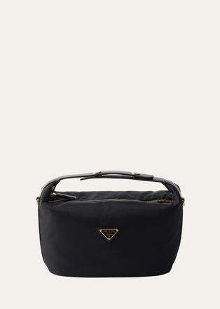 Prada Cherie Mini Re-Nylon Top-Handle Bag
