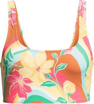 Billabong Tankini-Top BILLABONG Chasin Sunbeams, Damen, Gr. XS, Cup B, bunt (multi), 78% Nylon, 22% Elasthan, Bikini-Oberteile Tankini-Top