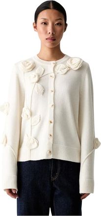Farm Rio Mujer, Jerseys, Beige, Talla: XS