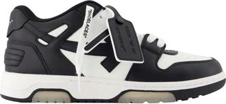Off-white Out Of Office Sneakers - Heren - Schoenen - Zwart - Maat: 43 EU Leer