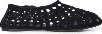 Alaia Vienne Suede Slippers