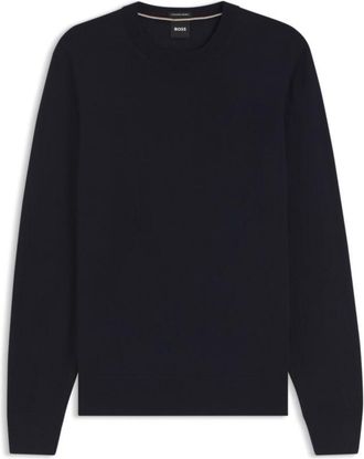 BOSS Merino wool sweater in a regular fit