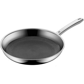 WMF 1756286411 - Profi Resist, Padella con manico, con rivestimento anti-aderente, in acciaio inox 18/10 Cromargan e acciaio cromato, &oslash; 28 cm