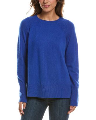Fort&eacute; Cashmere Easy Crewneck 100% Cashmere Sweater