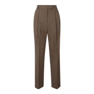 Frankie Shop Donna, Pantaloni, Marrone, S, new