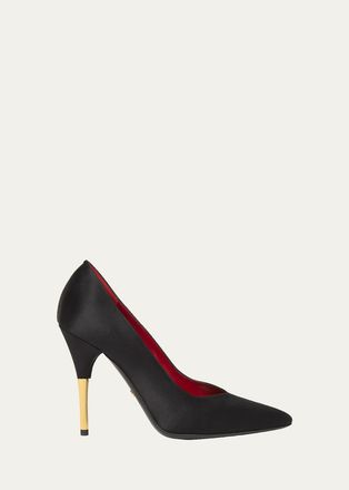 Valentino Garavani Satin Stiletto Pump