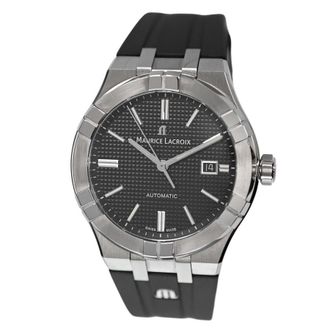 Maurice Lacroix Pre-owned Maurice Lacroix Aikon Automatic Black Dial Mens Watch AI6008
