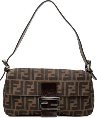 Fendi Pre-owned Fendi Zucca Canvas Baguette Ladies D9U3F1EL1DESQK4P