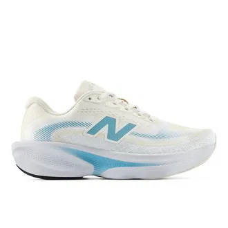 New Balance Womens Ellipse in Beige/Blue Synthetic, size 3.5 Narrow